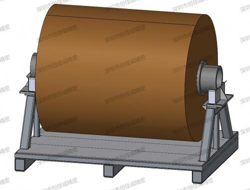 极卷托盘，卷料缓存架